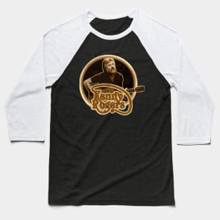 Kenny Rogers // Vintage Country Music // Baseball T-Shirt